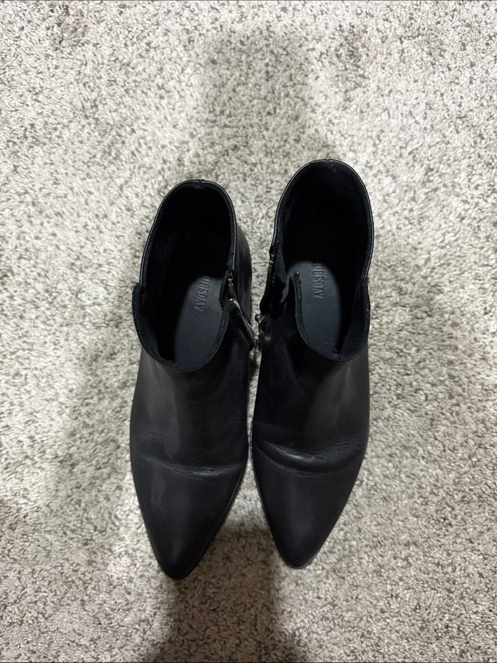Thursday Boot Company Black Downtown Booties